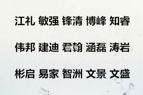 涵字起名男孩最佳名字_张浩 起名 4字 双胞胎男孩_古诗句起名字男孩