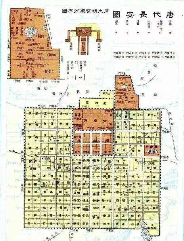 唐代的宫殿建筑_唐代宫殿建筑_唐代宫殿建筑分布特点