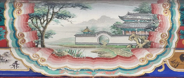 古代建筑彩画_古建筑彩画常识_古代建筑彩绘图片大全图片